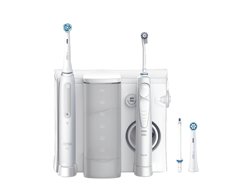 Oral-B Health Center + iO4 Quite White 4 cabezales Tecnología iO Bluetooth Blanco