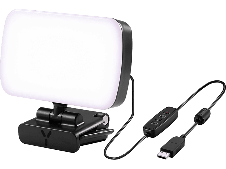 Isy IVL-1000 7W USB-A Brillo Ajustable Negro