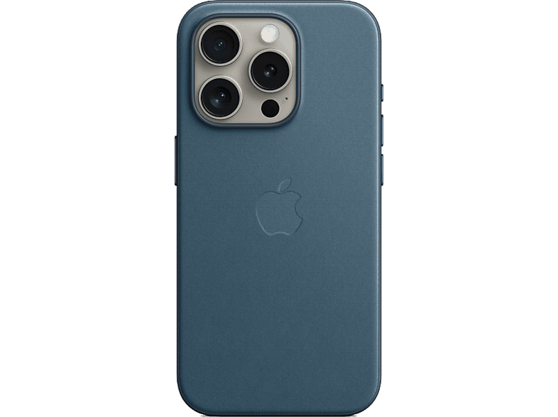 APPLE Funda de trenzado fino con MagSafe para el iPhone 15 Pro Azul pacífico