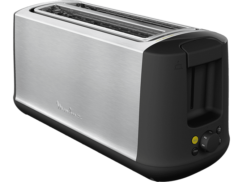 Moulinex LS342D10 1000 W 2 Ranuras 2 Rebanadas 7 Niveles de tostado Inox