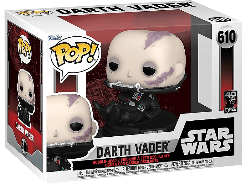 Darth Vader (sin máscara) Star Wars: El Retorno del Jedi (40 Aniversario)