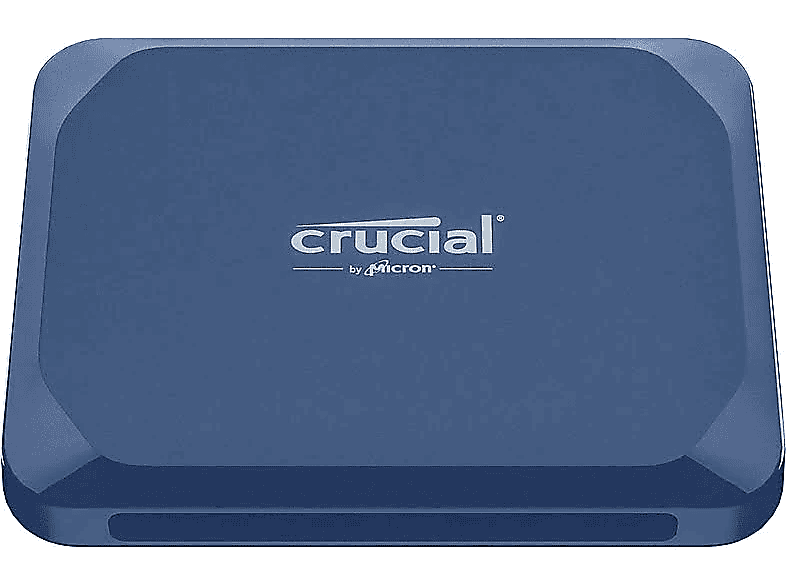 Crucial X10 Portable SSD 2 TB Velocidad de lectura hasta 2100 MB/s IP65 Azul