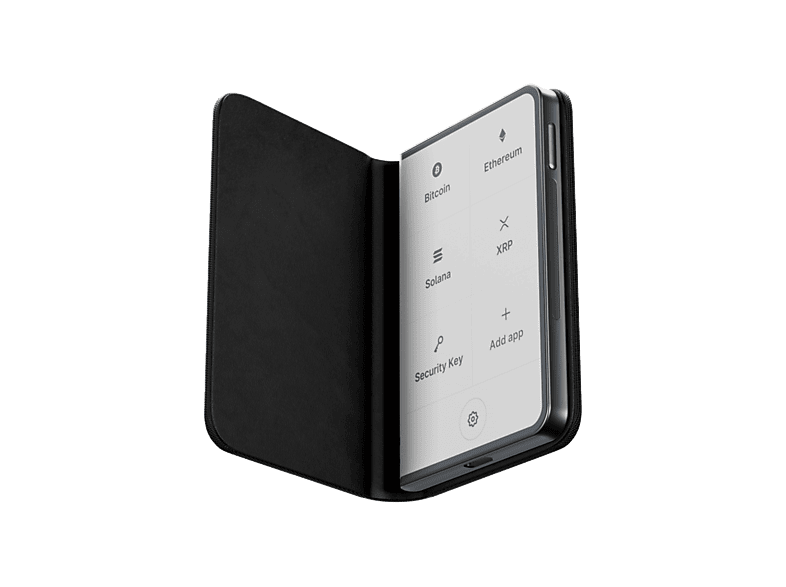 Ledger Stax™ + Recovery Key Bluetooth 1.8MB Almacenamiento Pantalla Táctil Curva E Ink® 3.7 Gris