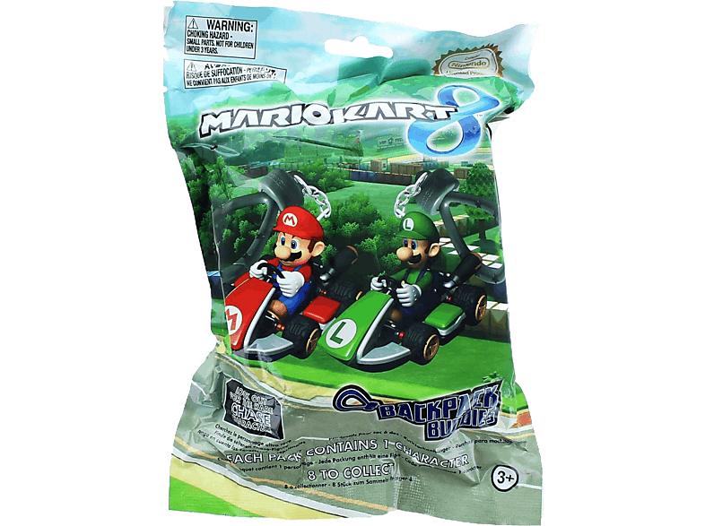 Magicbox Mario Kart 8 Backpack Buddies Colgante para mochila o llavero Modelo aleatorio