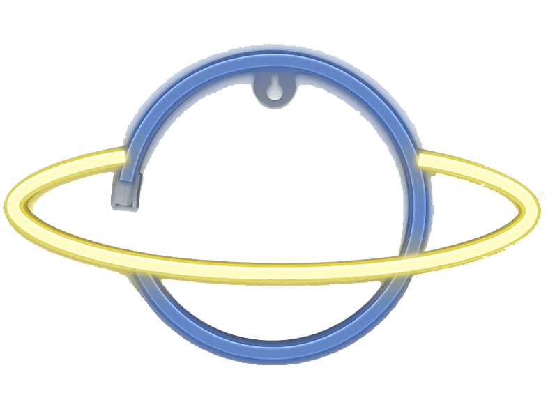 Forever RTV100228 Neón BAT+USB Saturn Yellow Blue