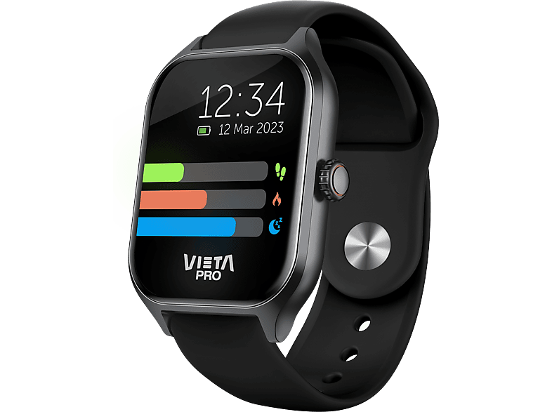 Vieta Pro Go 2  Carga Magnética IP67 Monitor de sueño Autonomía 7 días  Negro