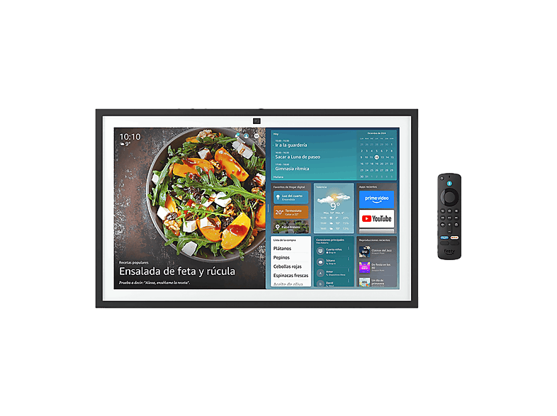 Amazon Echo Show 15 Full HD de 15.6 con Alexa Fire TV integrado y mando por voz Alexa Negro