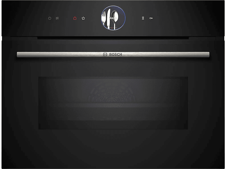 Bosch CMG7761B1 Convencional Limpieza Pirolítica y con agua 45 l Aire caliente 4D Home Connect  60 cm Negro