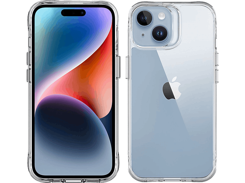 Muvit for Change Shockproof Para iPhone 15 Plus Resistente 2m Materiales reciclables Transparente