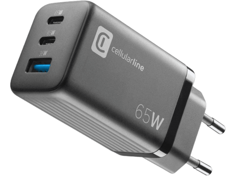 Cellular Line ACHUSBGAN3PD65WK USB - C Universal Negro