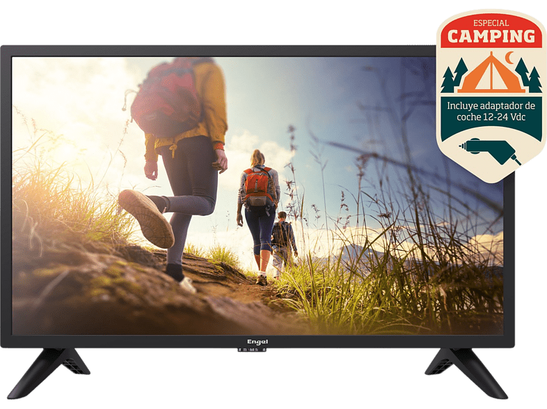 Engel LE2462CA HD-ready DVB-T2 (H.265) Dolby Digital Plus Negro