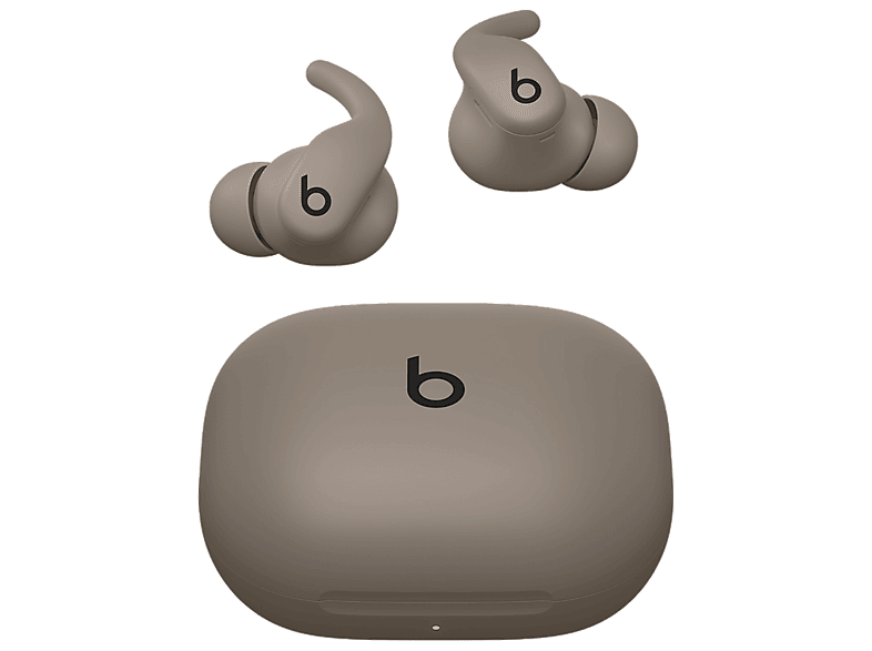 PowerBeats Fit (2025) Auriculares deportivos inalámbricos True Wireless con aletas Secure-Fit Apple Android Gris