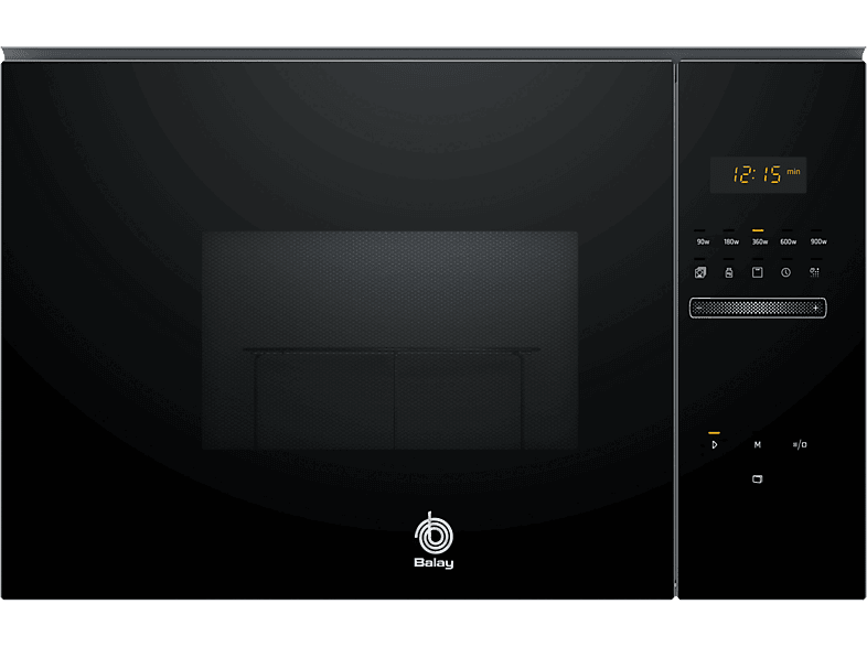 Balay 3CG5175N2 900 W 5 niveles 25 l Negro