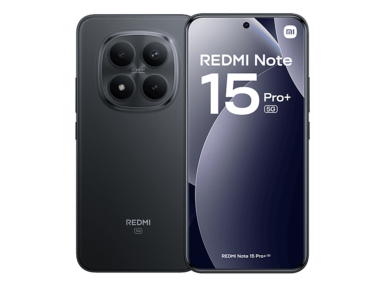 Xiaomi Redmi Note 15 Pro+ Negro 256 GB 8 GB RAM 6.83 AMOLED CrystalRes Snapdragon® 7s Gen 4 6500 mAh