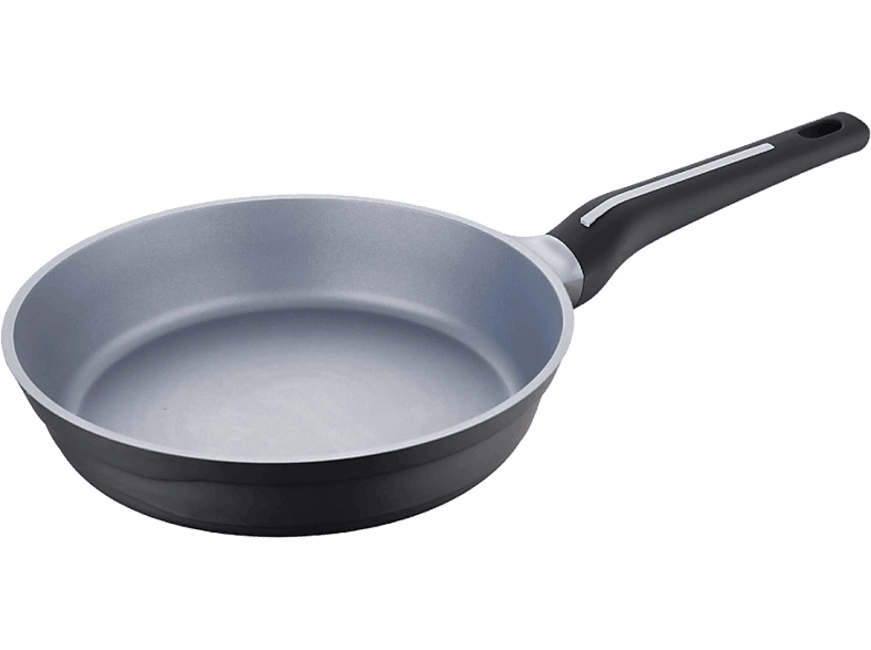 Bergner Bistro Grey SG6421 24x6 cm Aluminio fundido Inducción Mango ergonómico Negro