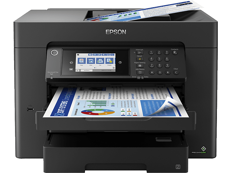Epson WorkForce WF-7840DTWF PrecisionCore™ B/N Epson DURABrite™ Formato A3 Negro