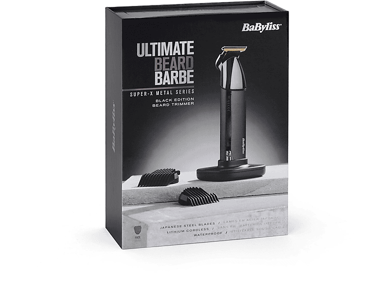 Babyliss T991E Super-X Metal Series 5h Autonomía Negro