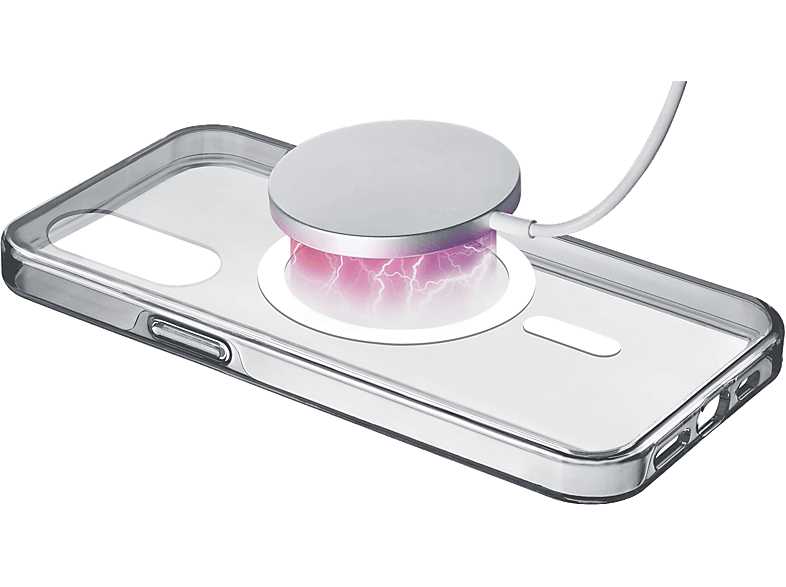 CellularLine CLEAR MAG Para Samsung Galaxy S25 Edge Compatible con MagSafe Transparente
