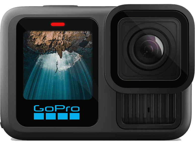 GoPro Hero 13 Black HyperSmooth 6.0 5.3 K 27 megapíxeles Autonomía 2.5 h HDR Sumergible hasta 10m Cámara lenta Negro
