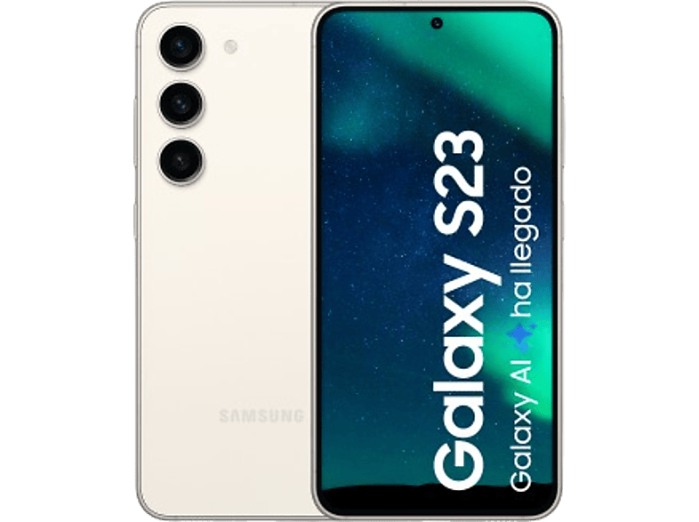 Samsung Galaxy S23 5G Cotton White 256GB 8GB RAM 6.1 FHD+ Qualcomm Snapdragon 3900mAh Android 13