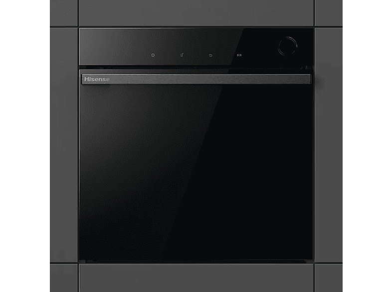 Hisense BSA66346PBG Multifunción Pirolítico 77 l WiFi Cocción simultánea Sonda térmica 56.4 cm Negro