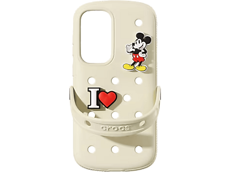 Samsung Crocs Case Para Samsung Galaxy S25 Plus Silicona Amarillo