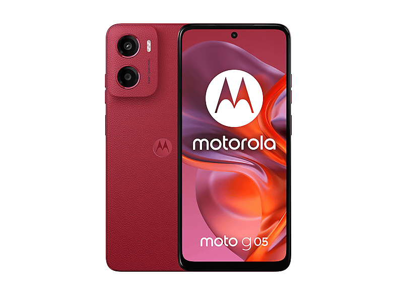 motorola g05 Plum Red 256 GB 4 GB RAM 6.67 HD+ Mediatek Helio G81 Extreme (12 nm) 5200 mAh Plum Red