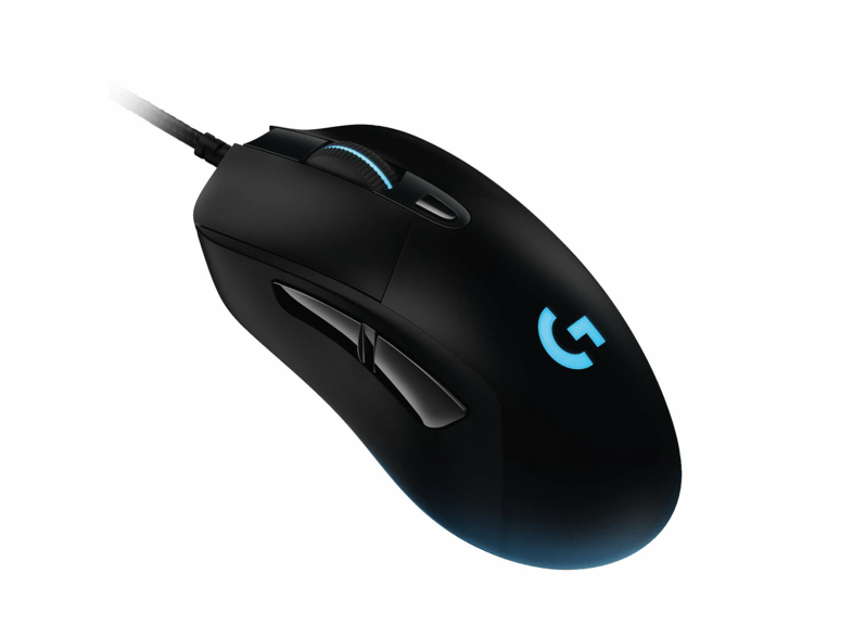 Logitech G403 HERO 16000 ppp  Cable trenzado Negro