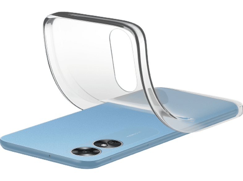 CellularLine Soft Para Oppo A17 Material blando Trasera Transparente