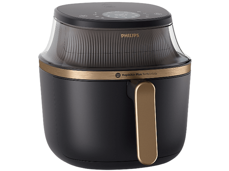 Philips Airfryer NA342/00 serie 3000 7,2 L 2000 w 200 °C 16 Programas Tecnología RapidAir Plus Pantalla Táctil Negro/Oro