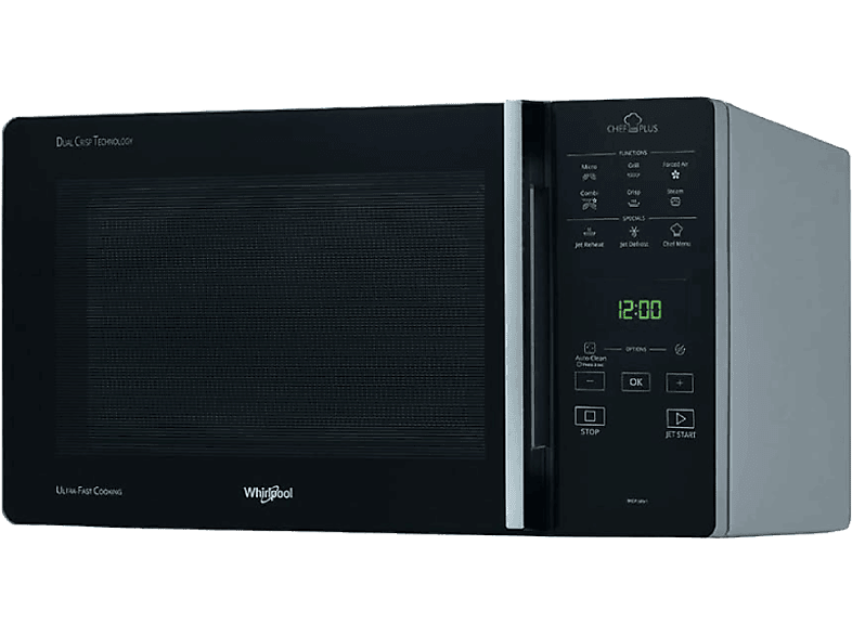 Whirlpool MCP 349 SL 800 W 6 niveles de potencia 25 l Plata