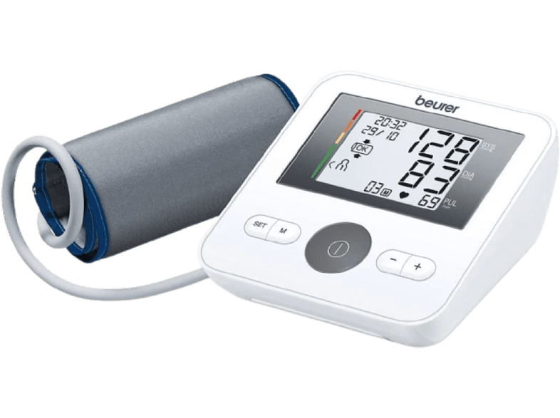 Beurer BM27L Para antebrazo 4 Memorias Indicador arritmias Blanco