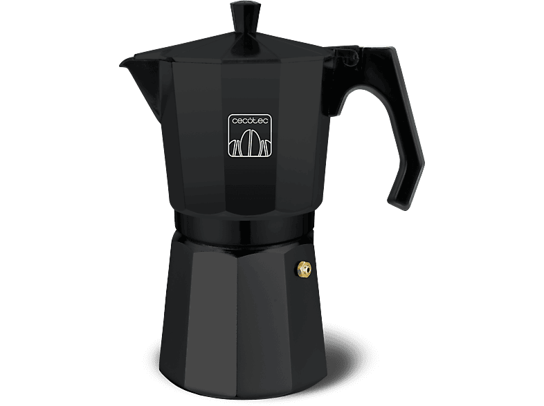 Cecotec Mokclassic 1200 Black 12 tazas 750 ml Aluminio fundido Black