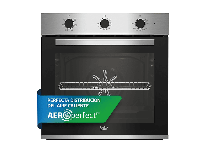 Beko BBIE12100XD Multifunción Hidrólisis 66 l 59.4 cm Función vapor Inox