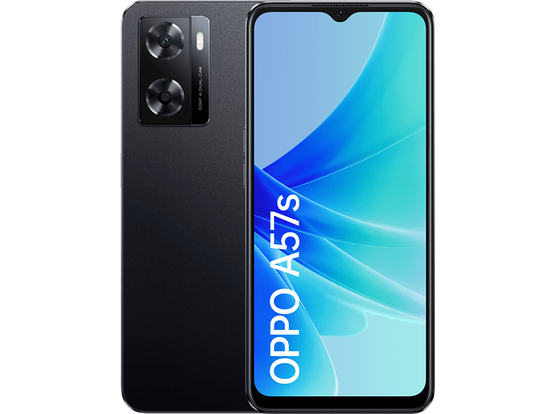 OPPO A57s Starry Black 128 GB 4 GB RAM 6.56 HD+ MediaTek Helio G35 5000 mAh Android