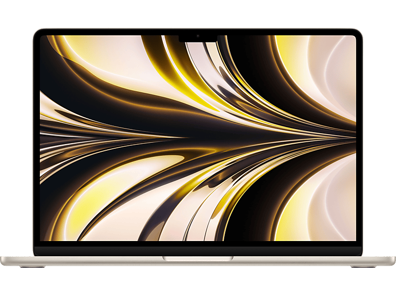 Apple MacBook Air (2022) MLY13Y/A 13.6 Retina Chip M2 Apple CPU de 8 núcleos GPU de 10 núcleos 8GB RAM 256GB de SSD USB-C 35W Blanco