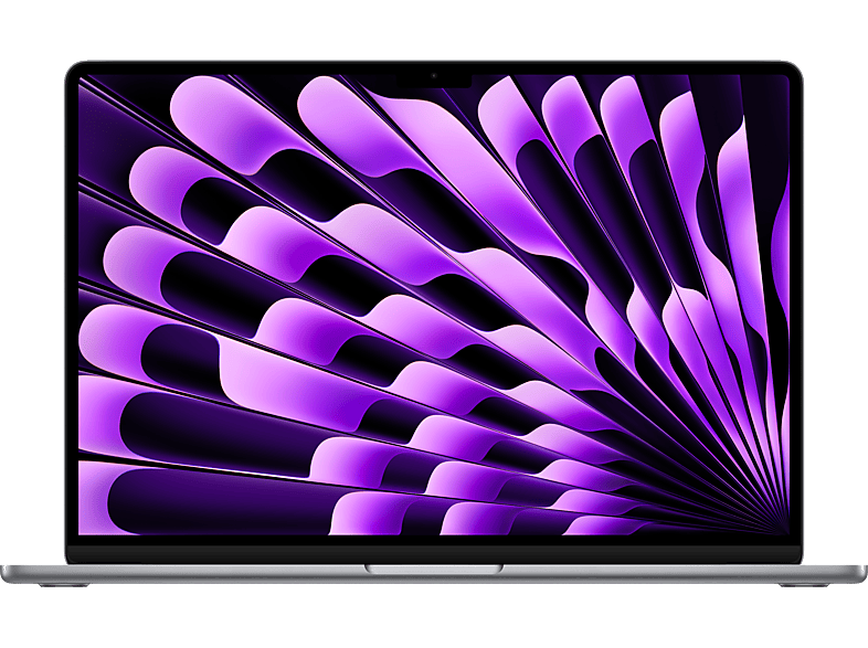 Apple MacBook Air (2024) 15,3 Chip M3 GPU de 10 núcleos 8 GB RAM 512GB de SSD Teclado Magic Keyboard Touch ID macOS Gris espacial