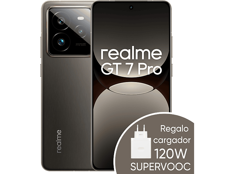 realme GT 7 Pro Galaxy Grey 512 GB 12 GB 6.78 AMOLED Full HD+ 120Hz Qualcomm Snapdragon® 8 Elite 6500 mAh