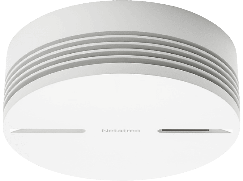 Netatmo NSA-EC Autonomía de 10 años Alarma de Humo Prueba Automatica Blanco