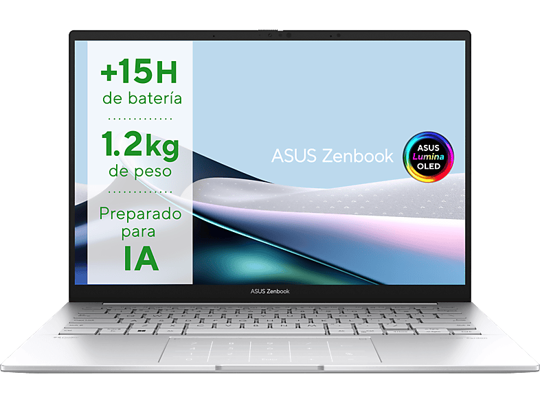 ASUS  ZenBook 14 OLED UX3405MA-PZ539WU 14 WQXGA+ Intel® Evo™ Core™ Ultra 7-155H 16GB RAM 1TB SSD Arc™ Graphics Windows 11 Home