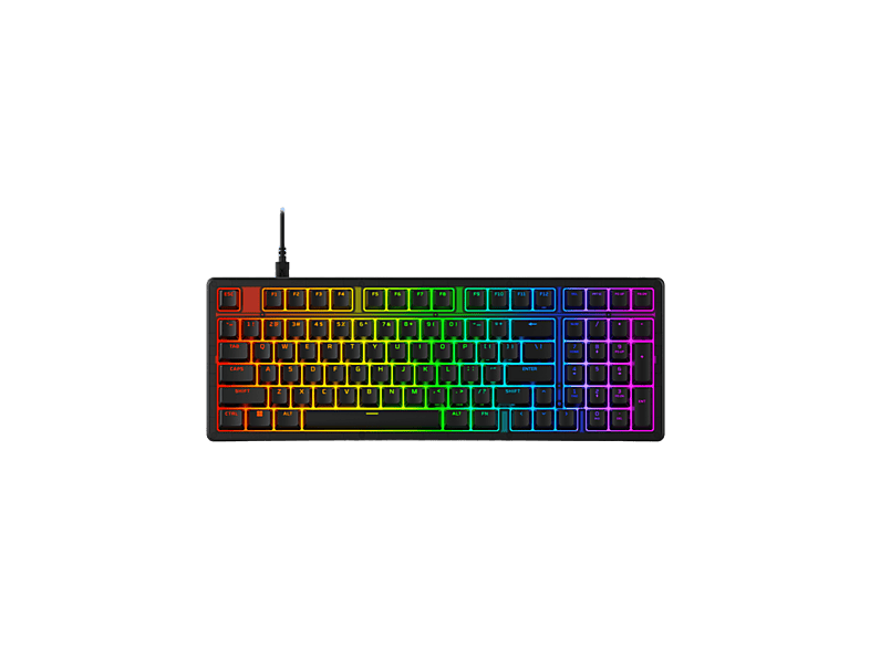 HyperX Origins 2 1800 1x USB Teclas iluminadas Negro