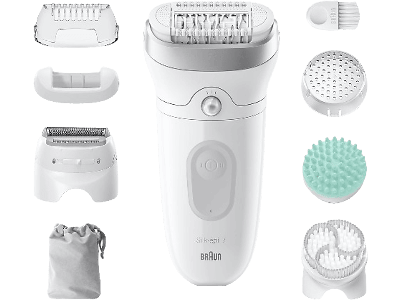 Braun Silk-épil 7 SkinSpa 7-031 Tecnología Micro-Grip Luz Smartlight Wet&Dry All-in-one