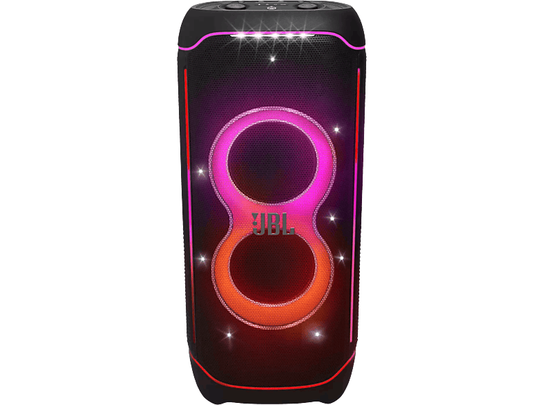 JBL PartyBox Ultimate 1100W Espectáculo luces Bluetooth WiFi Asa y ruedas Negro
