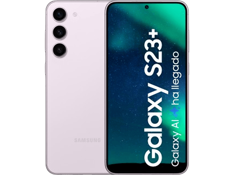 Samsung Galaxy S23+ 5G Misty Lilac 256GB 8GB RAM 6.6 FHD+ Qualcomm Snapdragon 4700mAh Android 13