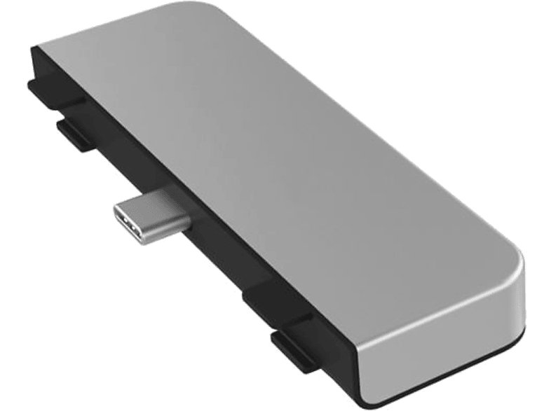 Hyper HD319E 4 Puertos en 1 5 Gbit/s USB-C Plata