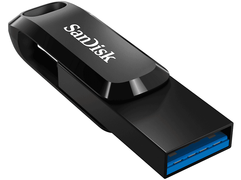 SanDisk Ultra Dual Drive Go 2 en 1 USB-C USB-A 3.1 OTG 150 MB/s Negro