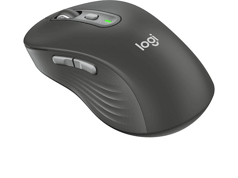 Logitech Signature Plus M750 L Mano izquierda Conexión multidispositivo USB Botones personalizables Windows-Mac Negro