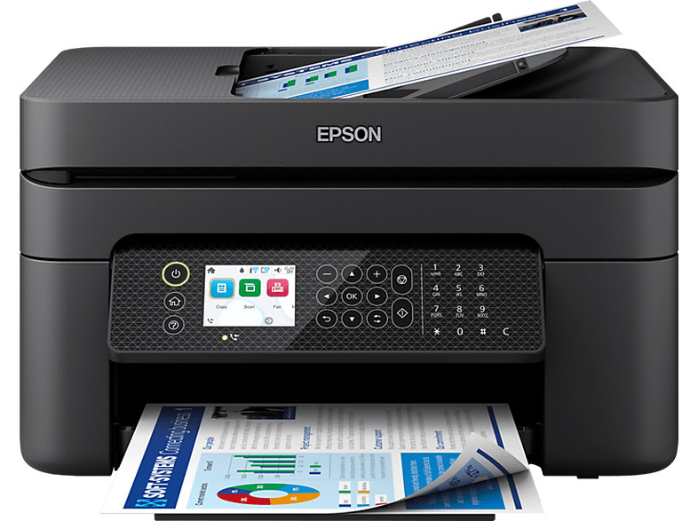 Epson WorkForce WF-2950DWF Impresión doble cara Color WiFi Fax Negro