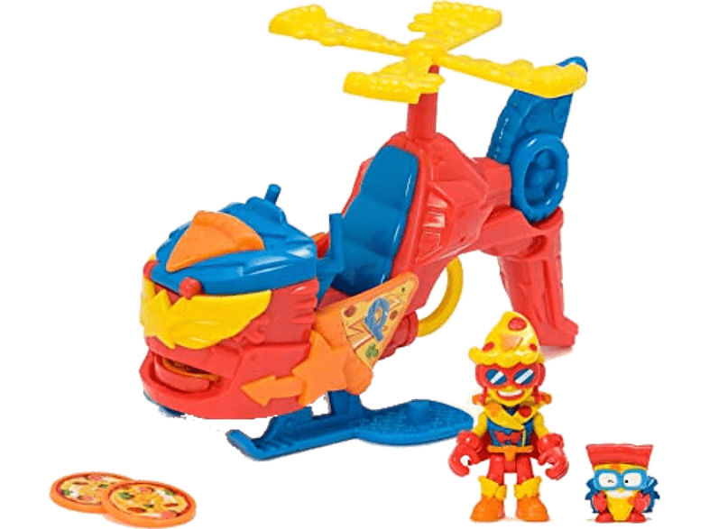 Magicbox Superthings Pizzacopter Plástico Dispara discos Multicolor