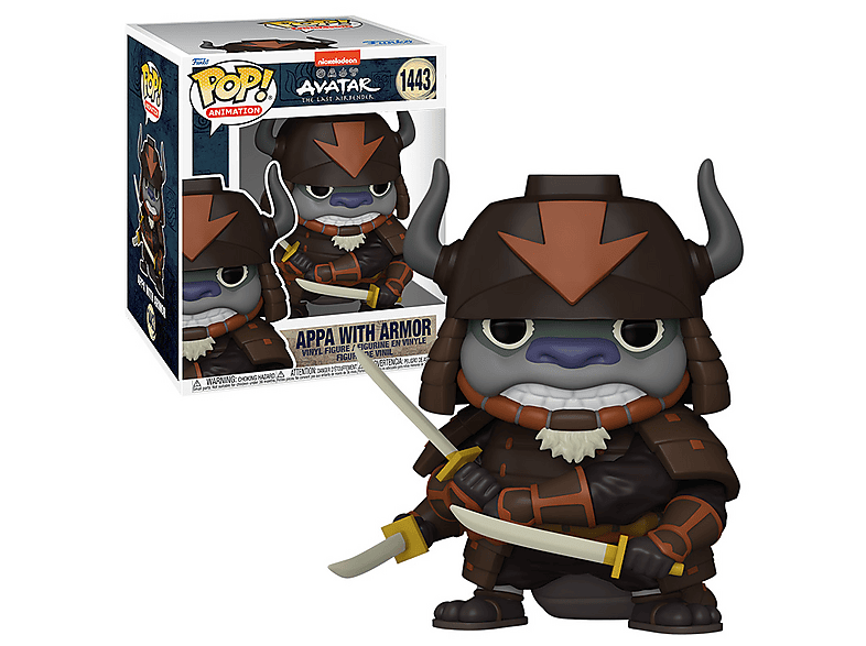 Avatar The Last Airbender:  Appa with Armor Supper Vinilo 15 cm
